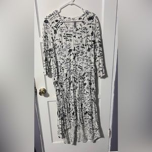 Melissa McCarthy Seven graffiti dress